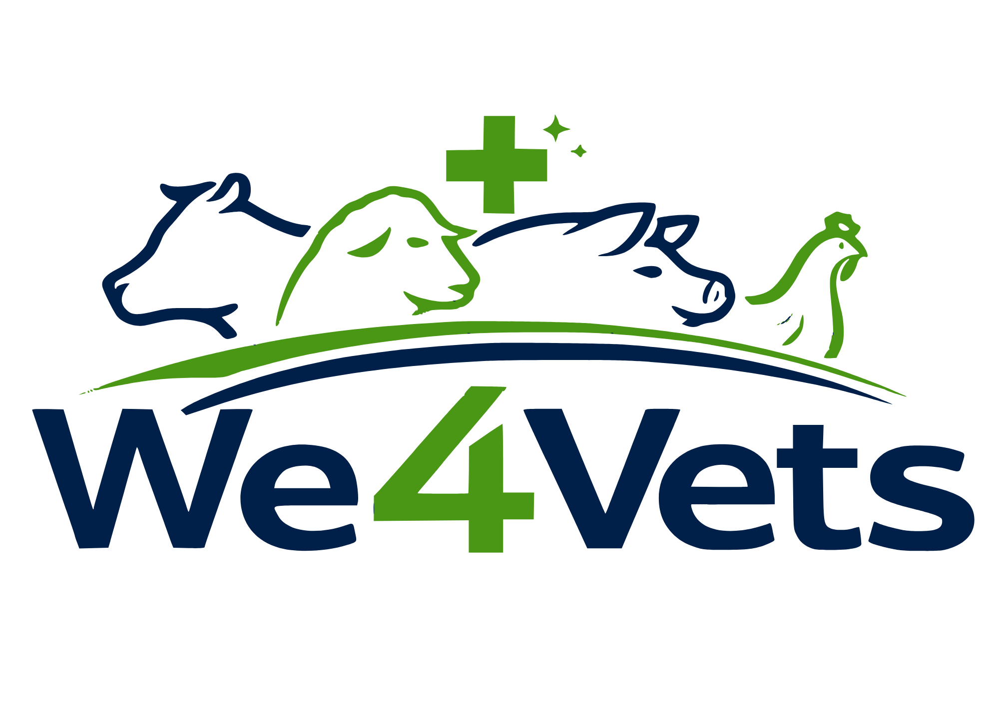 We 4 Vets Logo